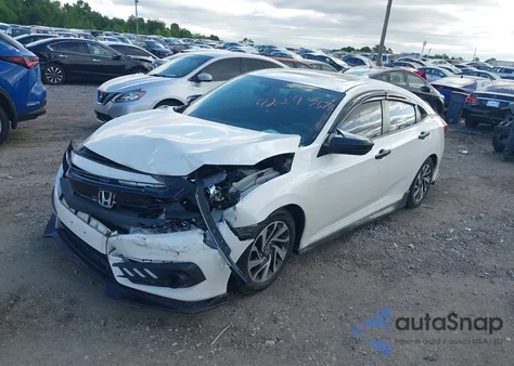 2017 Honda Civic Ex z USA, uszkodzony, nr VIN 2HGFC2F79HH527321